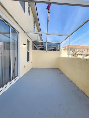 front view of a building with a yard