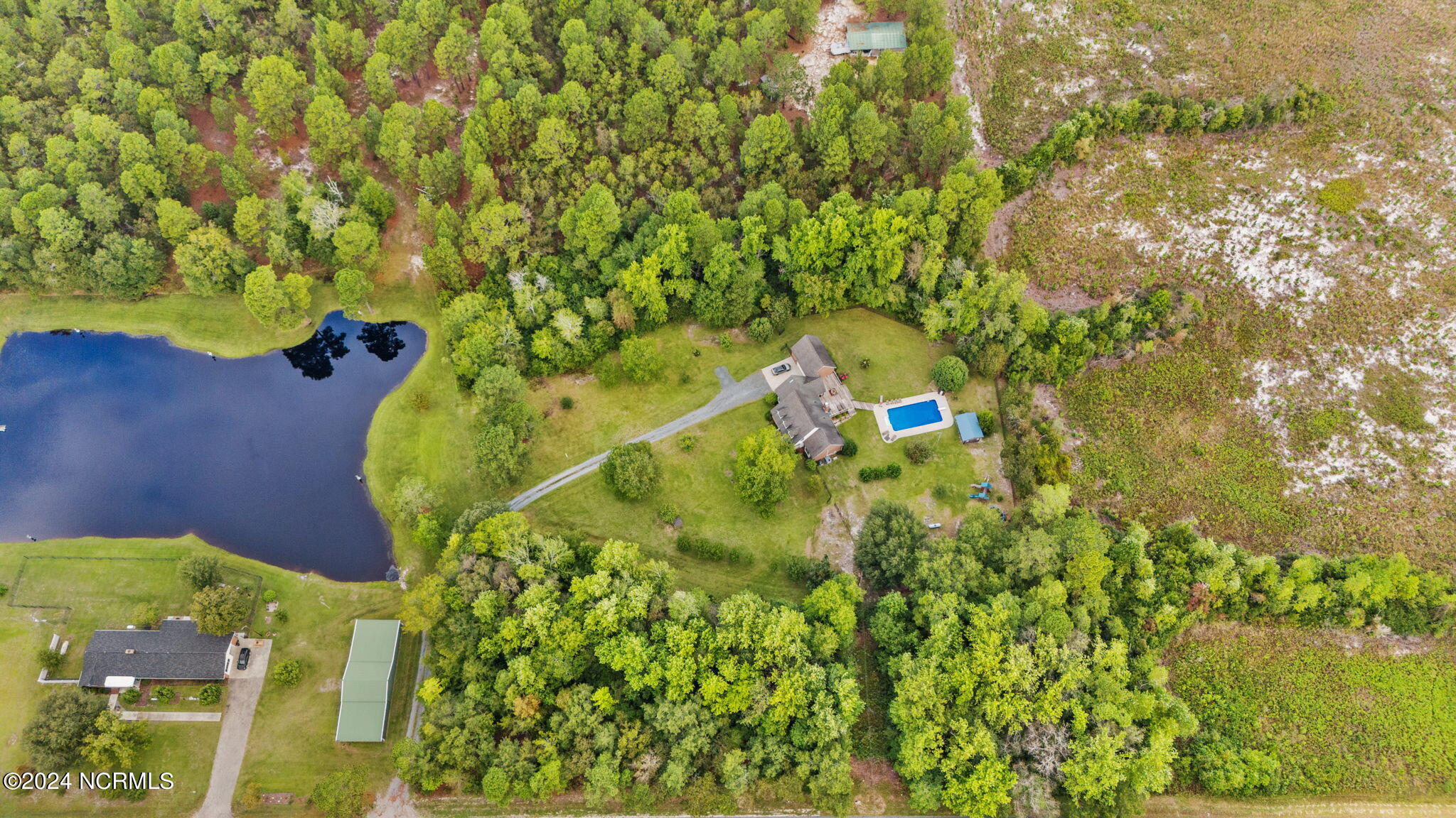 573 Boyd Lake Road Hamlet, NC 28345 - Photo 22 of 67 21-web-or-mls-dji_fly_20240915_102858_01