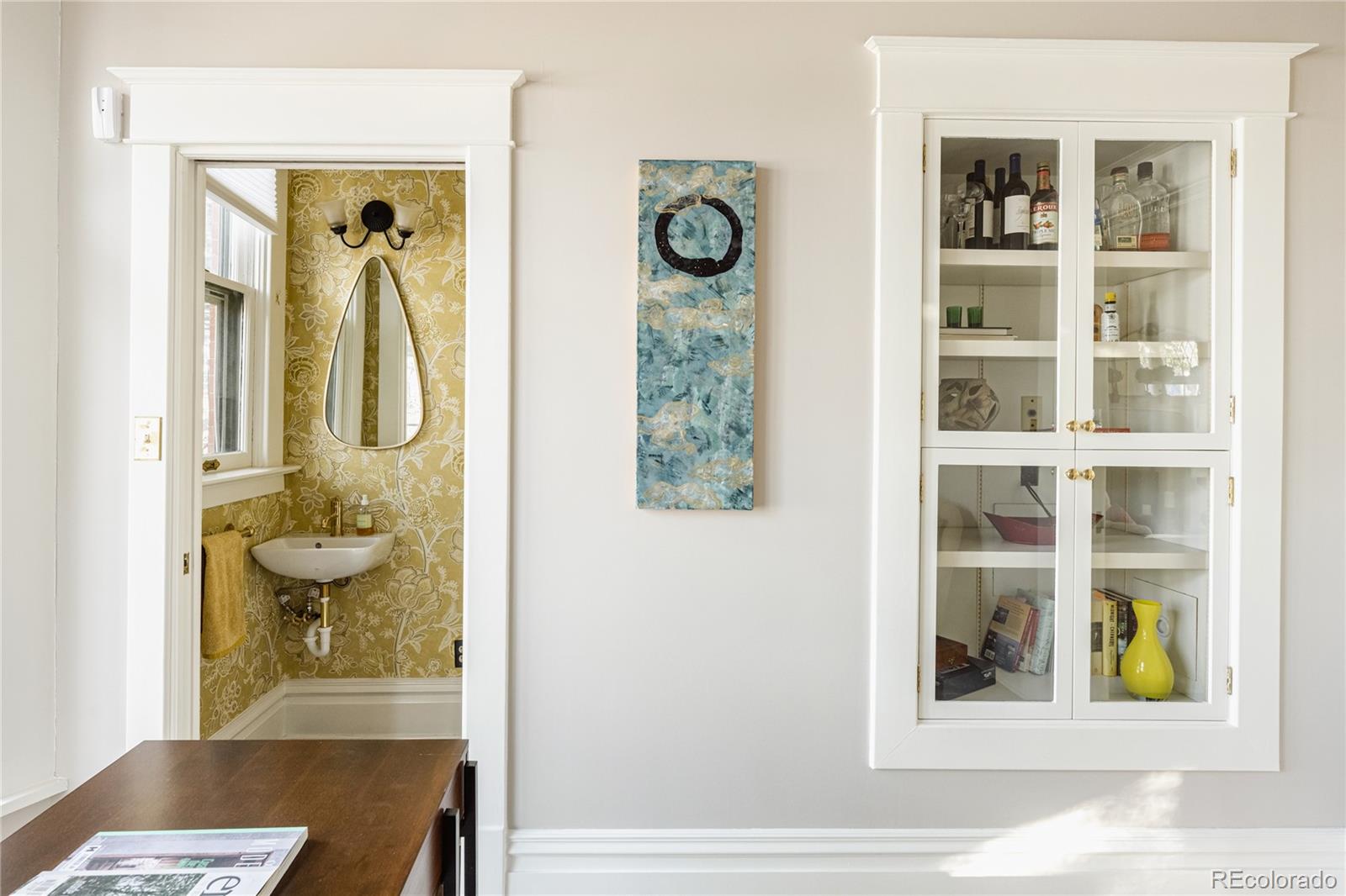 870 12th Street Boulder, CO 80302 - Photo 12 of 34 a view of a hallway with door and wooden floor