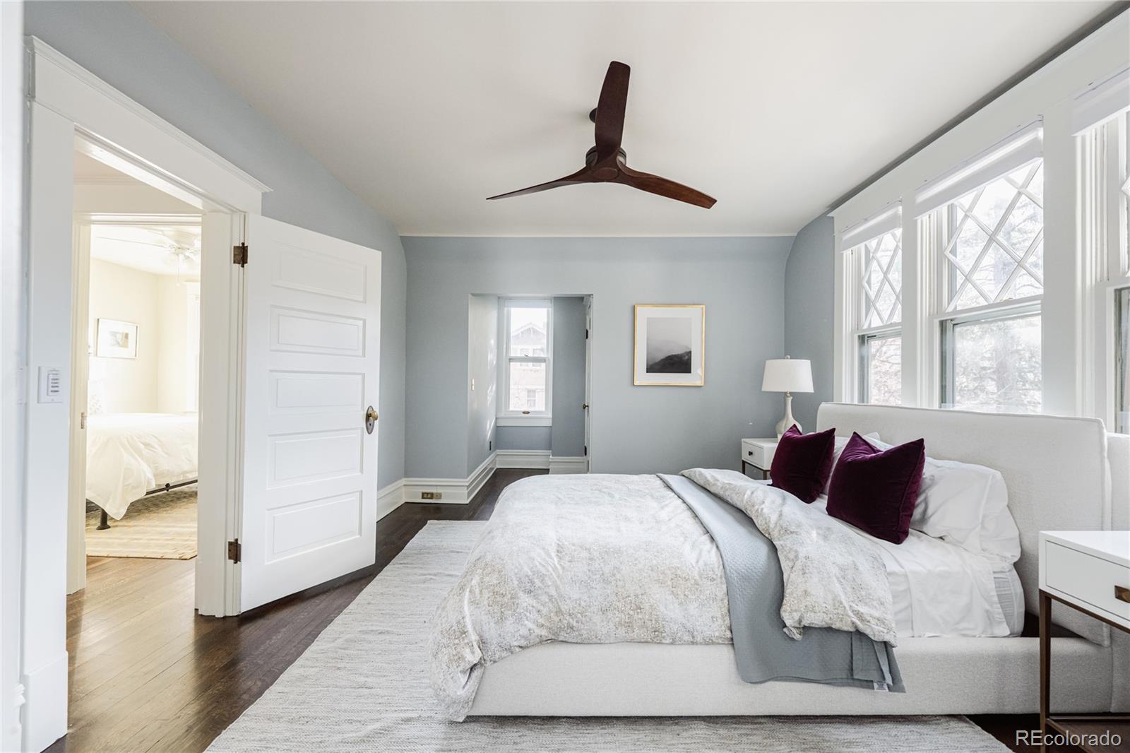 870 12th Street Boulder, CO 80302 - Photo 26 of 34 a bedroom with a bed and a window