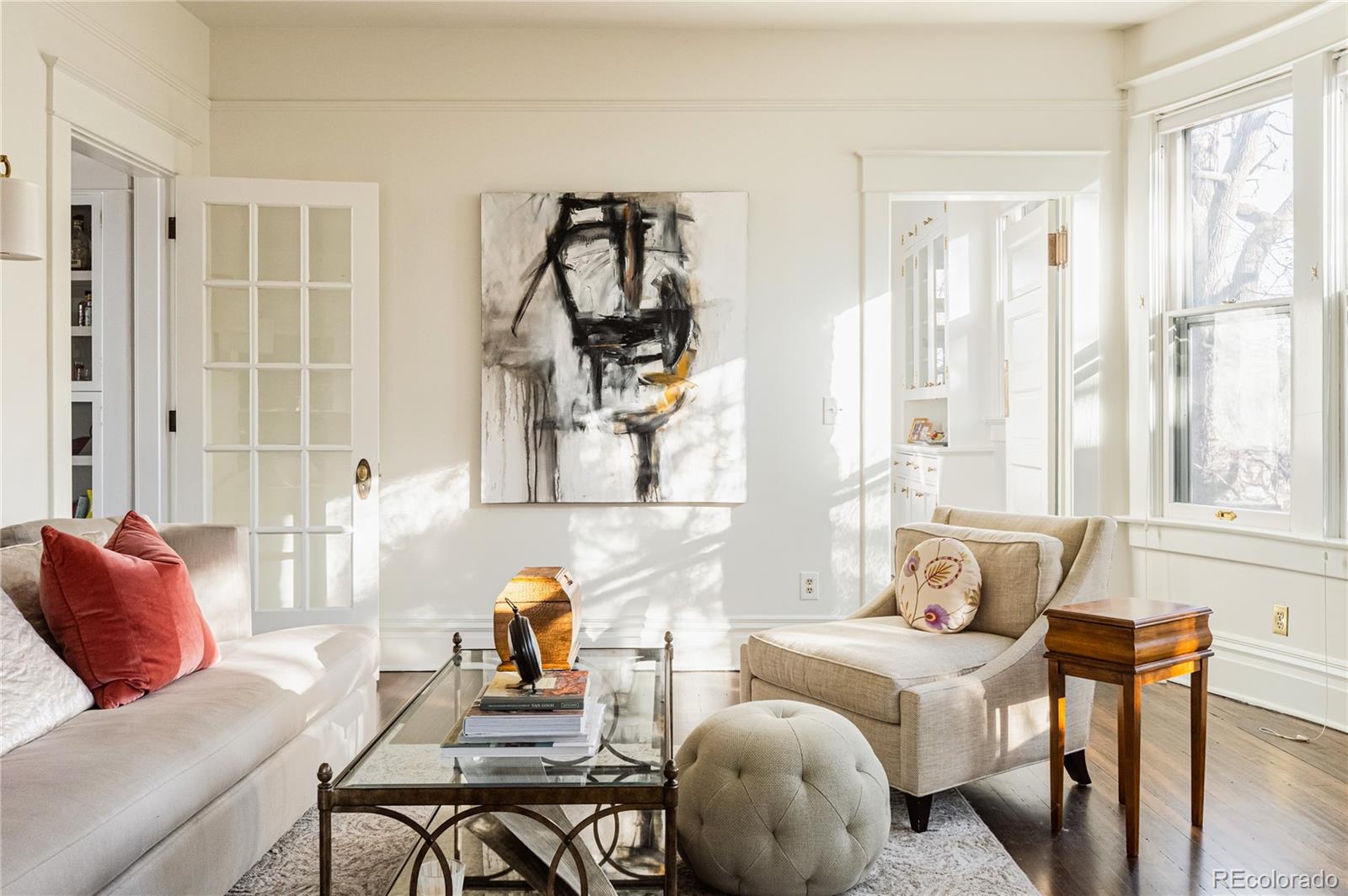 870 12th Street Boulder, CO 80302 - Photo 10 of 34 a living room with furniture and a window