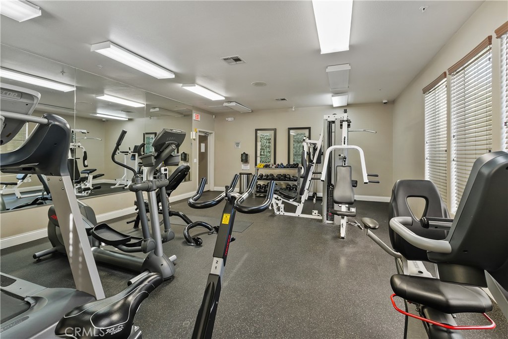 375 Central Avenue, Unit 78 Riverside, CA 92507 - Photo 35 of 43 a view of a room with gym equipment