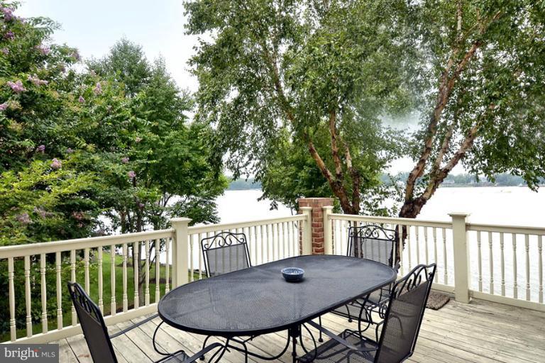 710 South River Landing Road, Unit 710 Edgewater, MD 21037 - Photo 2 of 30 Brick Balustered Deck with Water View