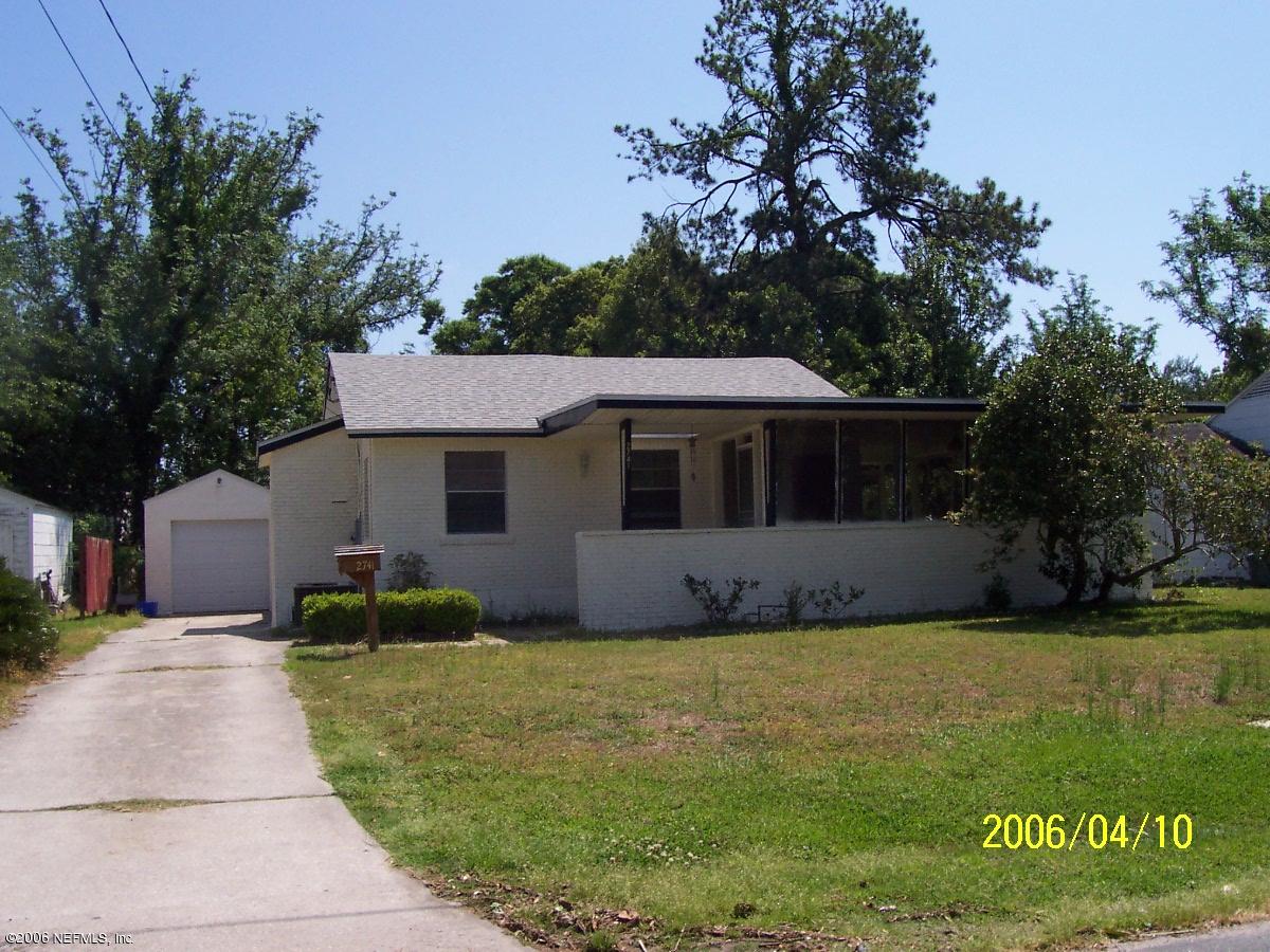 2741 Bayview Road Jacksonville, FL 32210 - Photo 1 of 9 a front view of a house with garden