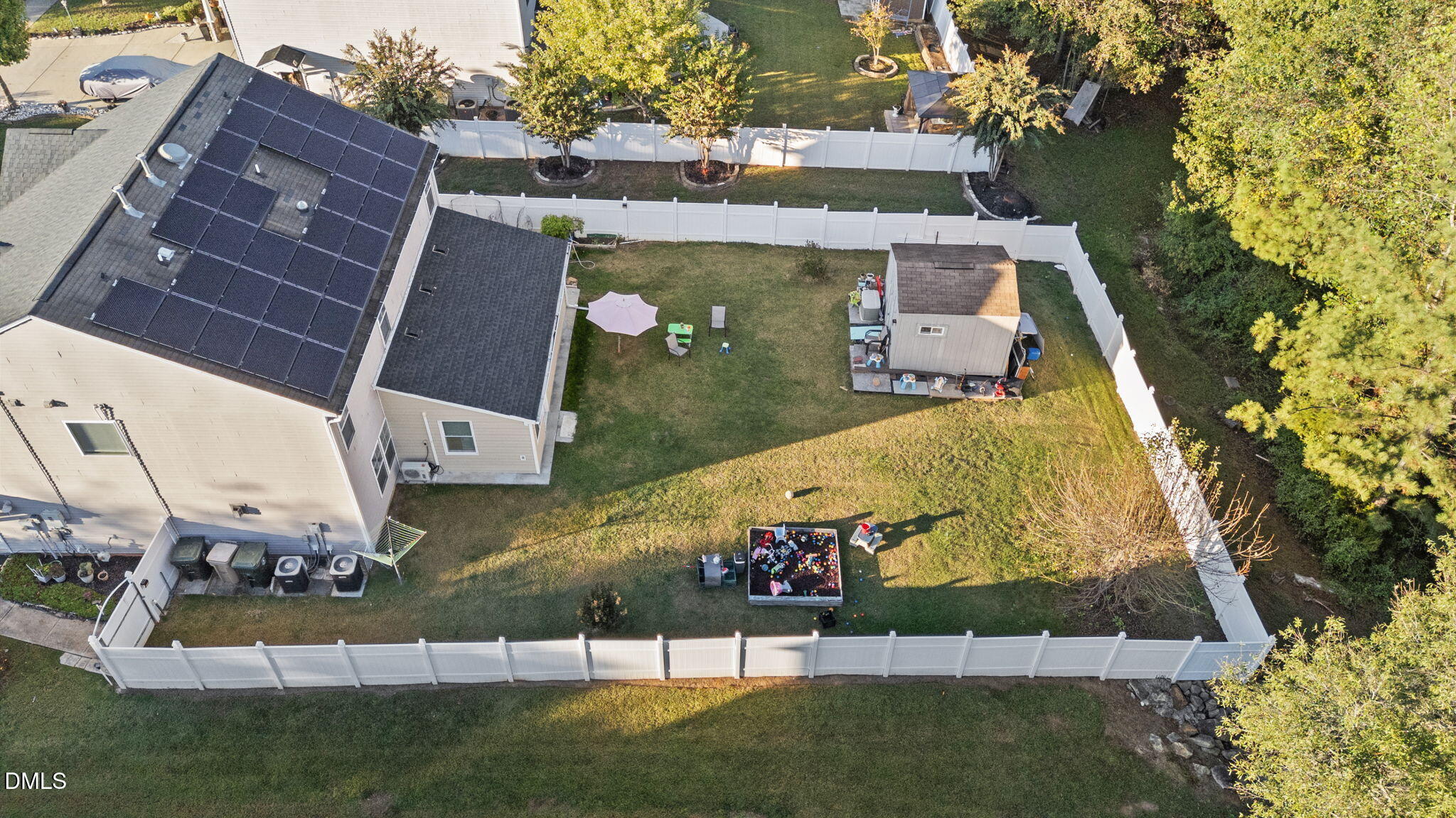 135 Oakton Ridge Place Garner, NC 27529 - Photo 36 of 40 an aerial view of a house