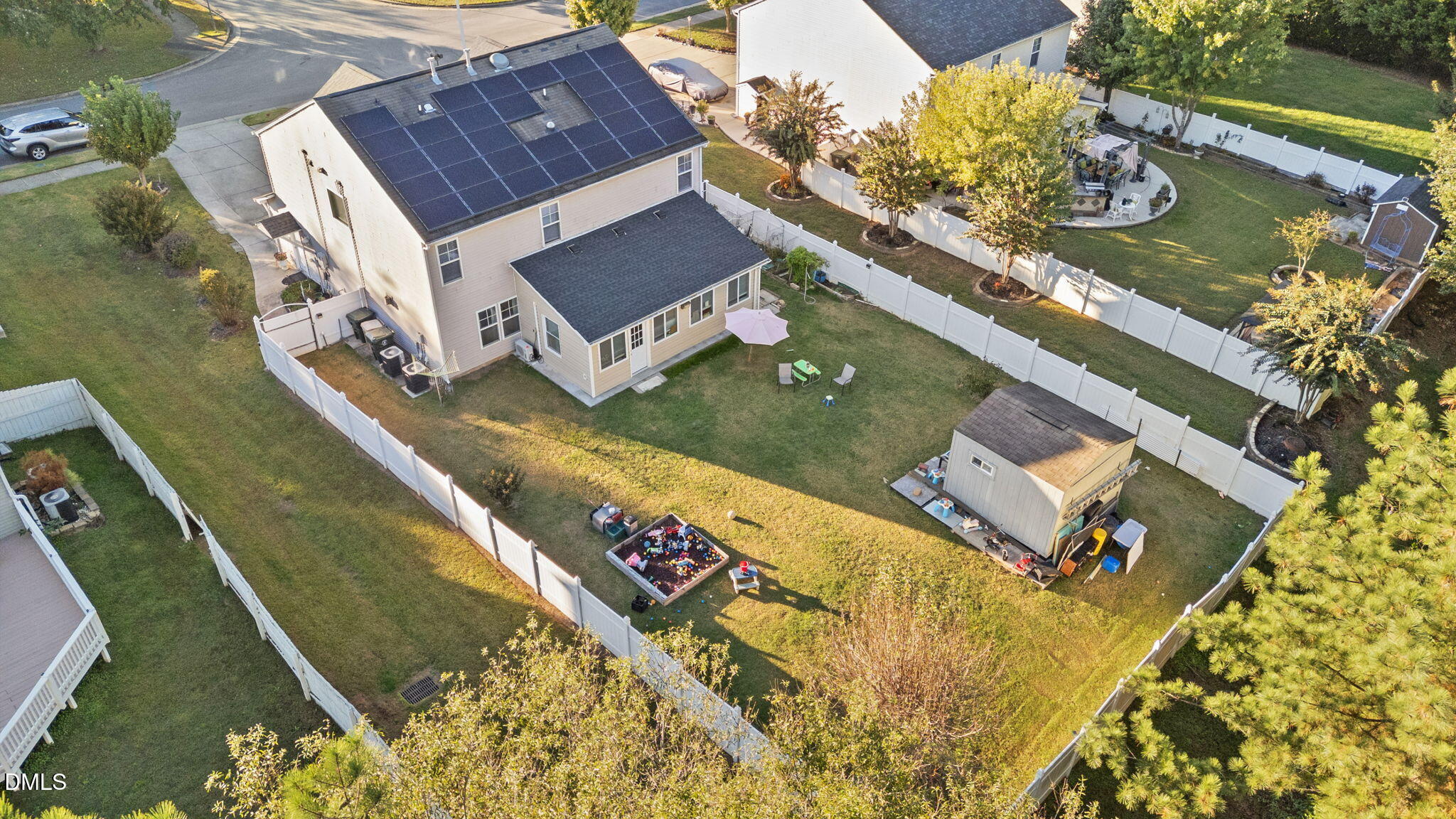 135 Oakton Ridge Place Garner, NC 27529 - Photo 37 of 40 an aerial view of a house