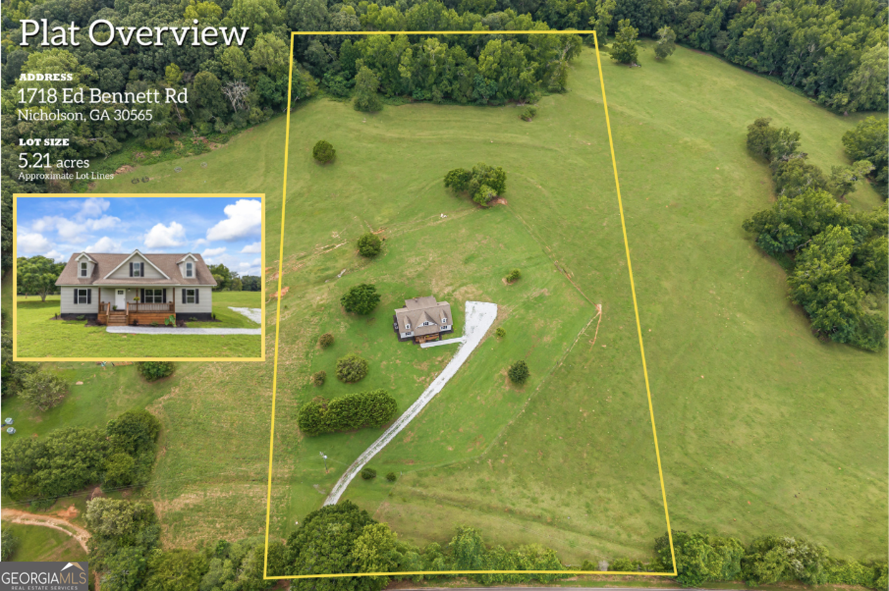 1718 Ed Bennett Road Nicholson, GA 30565 - Photo 1 of 71