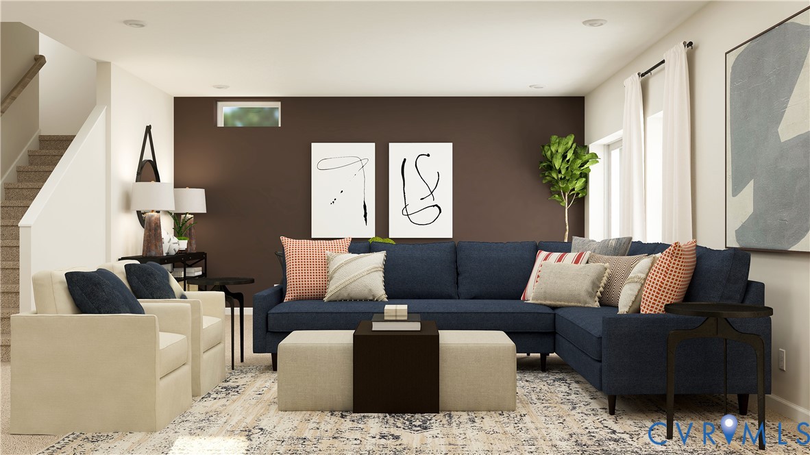15712 Greenhart Drive Chesterfield, VA 23832 - Photo 2 of 32 a living room with furniture and a large window