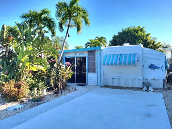 a backyard of a house