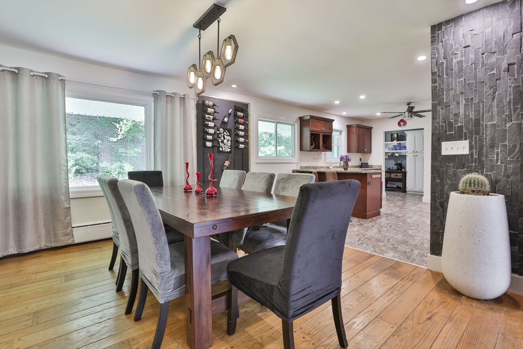 168 East Haynes Road Townsend, MA 01469 - Photo 6 of 23 a view of a dining room with furniture window and wooden floor