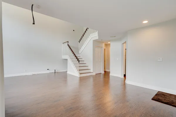 a view of closet area