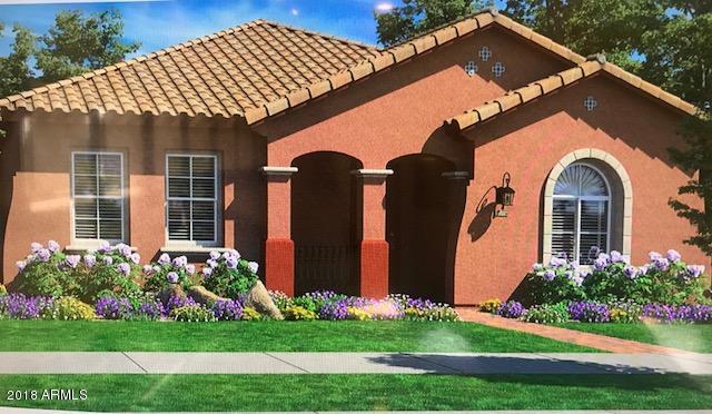 4156 East Cynthia Street Gilbert, AZ 85295 - Photo 3 of 25 a front view of a house with a yard