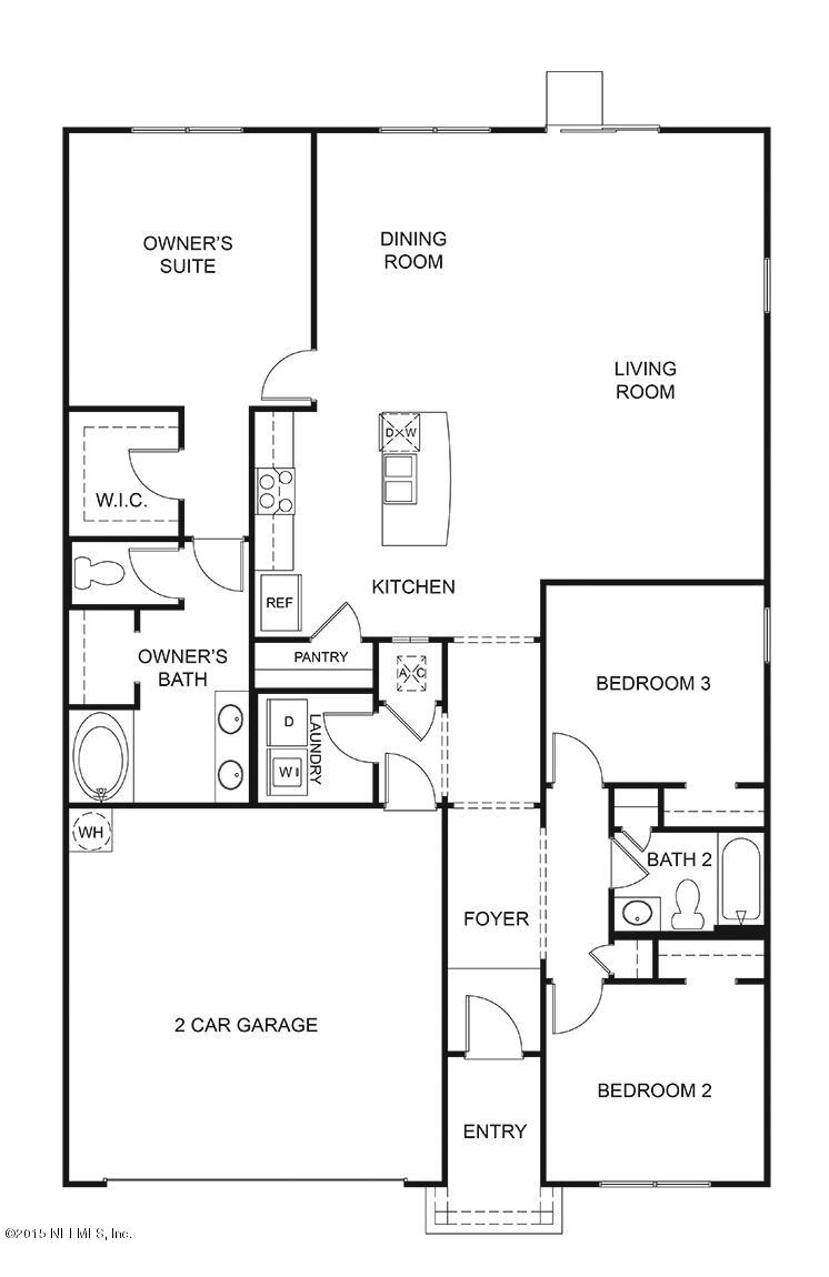 147 Codman Drive St. Augustine, FL 32084 - Photo 27 of 27 1714Aria_Floorplan_Web