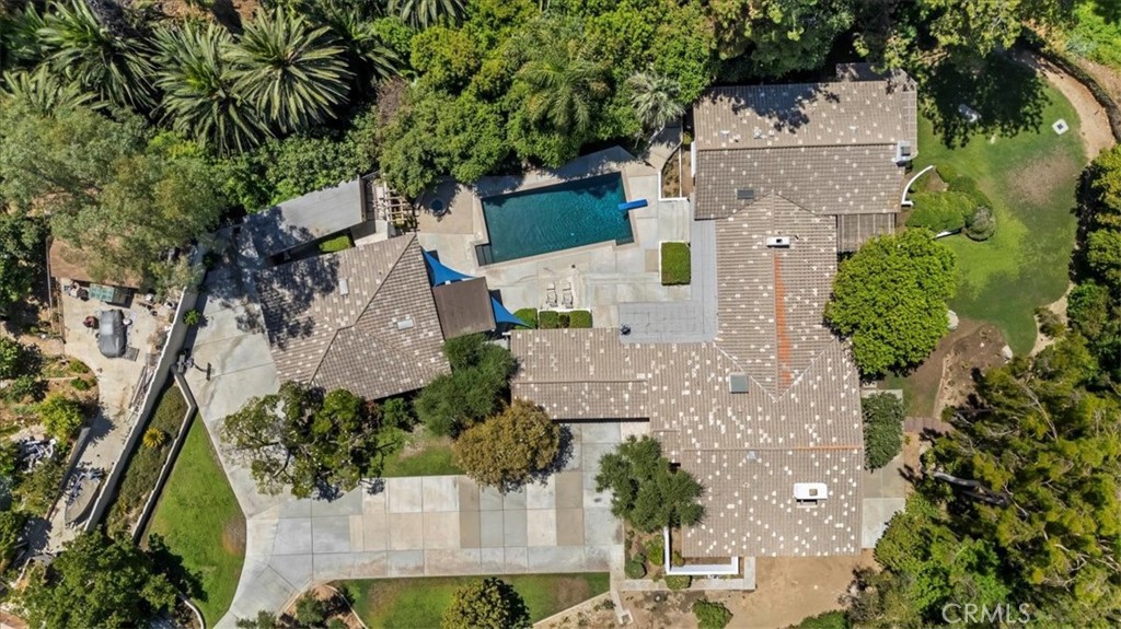 2100 Hathaway Place Riverside, CA 92506 - Photo 4 of 74 an aerial view of a house with a yard