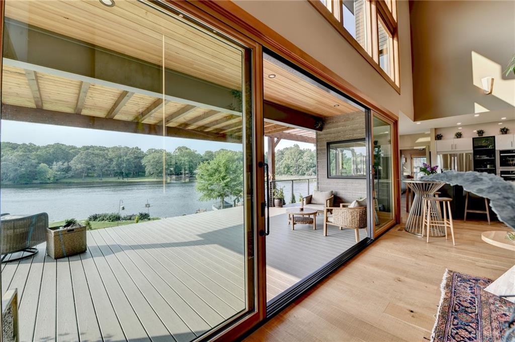 120 Mt Moriah Road Auburn, GA 30011 - Photo 18 of 48 a view of a living room and a balcony
