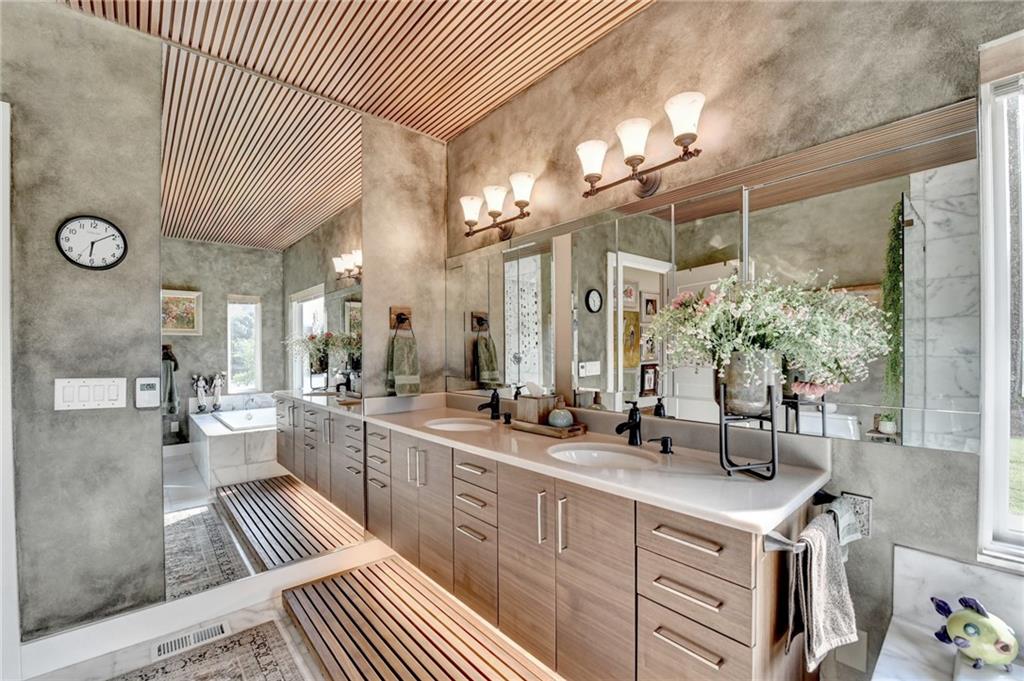 120 Mt Moriah Road Auburn, GA 30011 - Photo 25 of 48 a large kitchen with a large window and cabinets