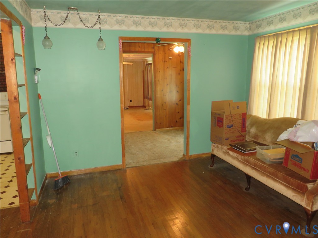 11965 River Road Chesterfield, VA 23838 - Photo 14 of 29 a view of a room with wooden floor and windows