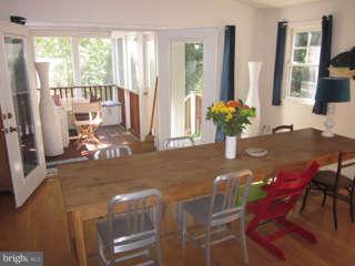 7403 Denton Road Bethesda, MD 20814 - Photo 6 of 25 a view of a dining room with furniture window and outside view