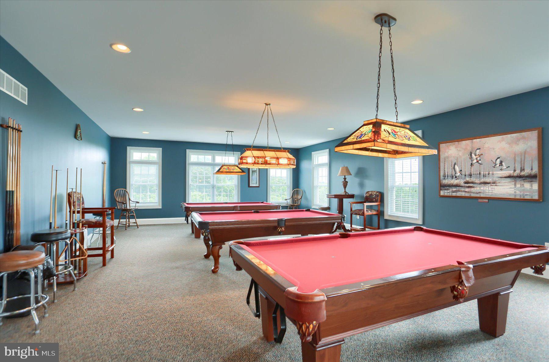 802 Heather Ridge Manheim, PA 17545 - Photo 35 of 41 a room with pool table and windows