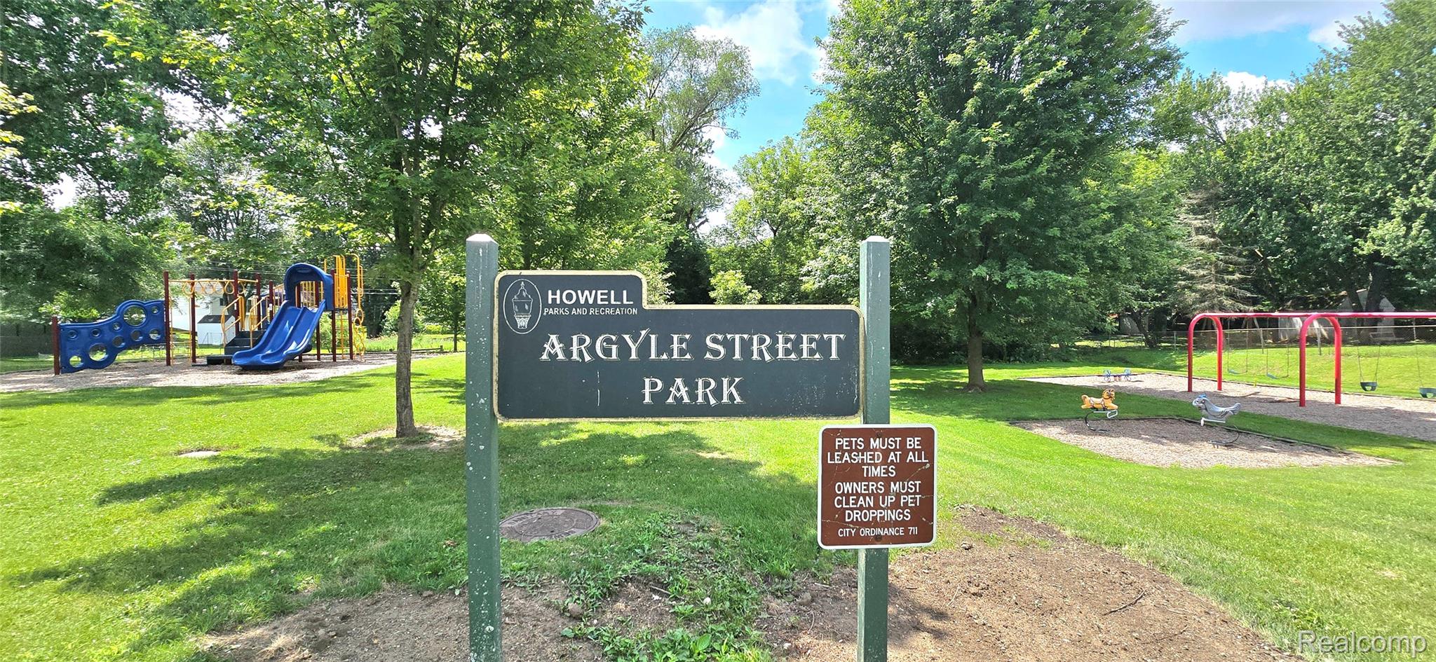 903 Jones Street Howell, MI 48843 - Photo 29 of 29 Nearby Argyle Street Park