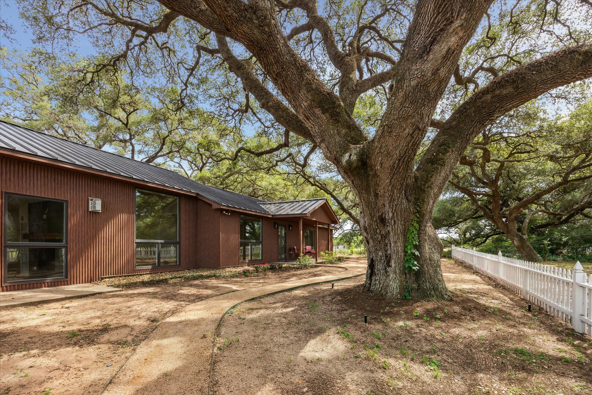 3834 Farm To Market Road 949 Cat Spring, TX 78933 - Photo 12 of 50 a view of a house with a tree beside it