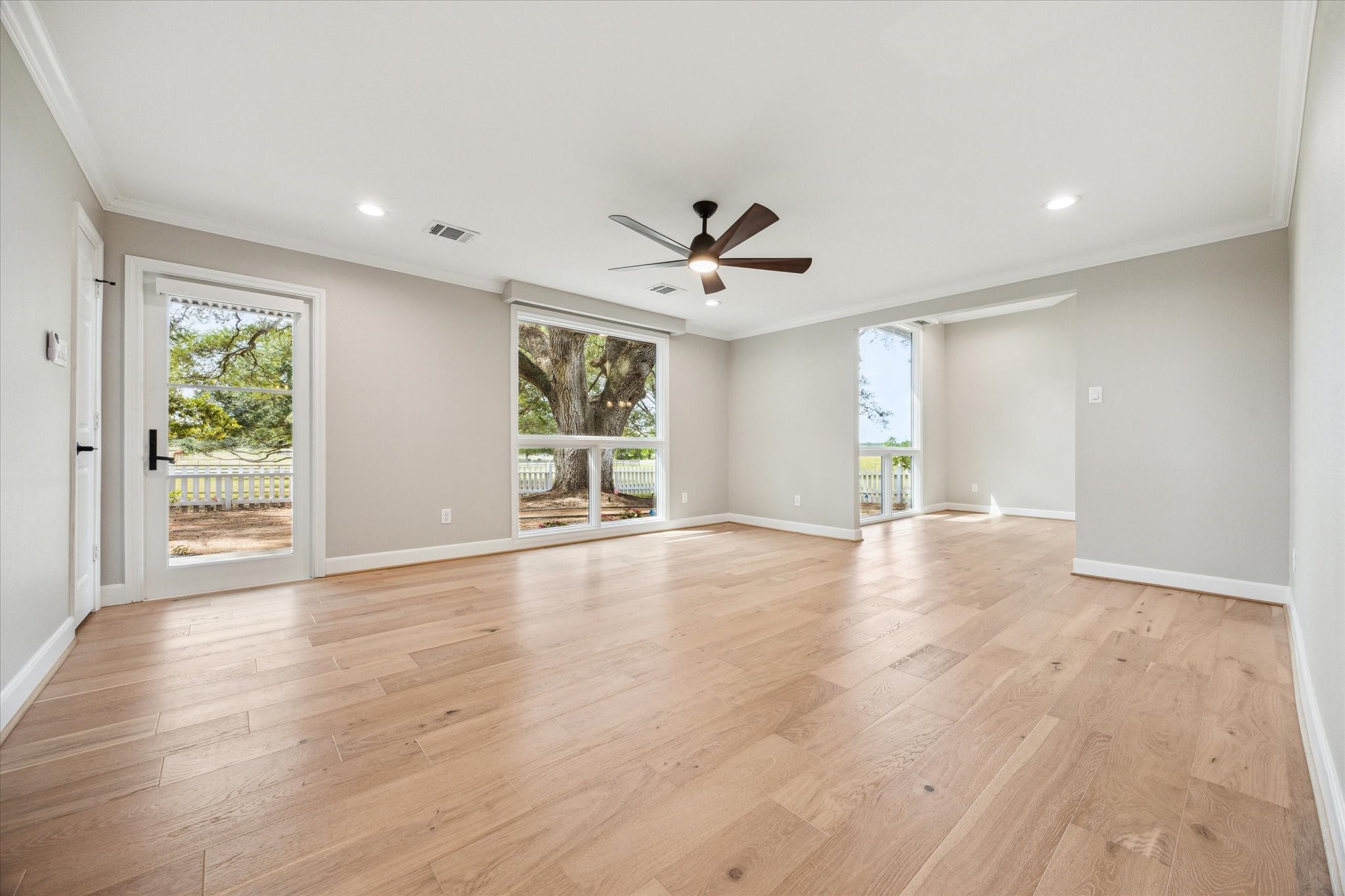 3834 Farm To Market Road 949 Cat Spring, TX 78933 - Photo 14 of 50 a view of an empty room with a window