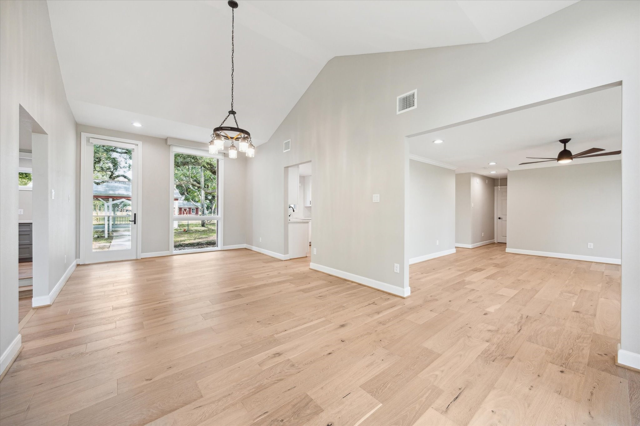 3834 Farm To Market Road 949 Cat Spring, TX 78933 - Photo 17 of 50 a view of an empty room with a window