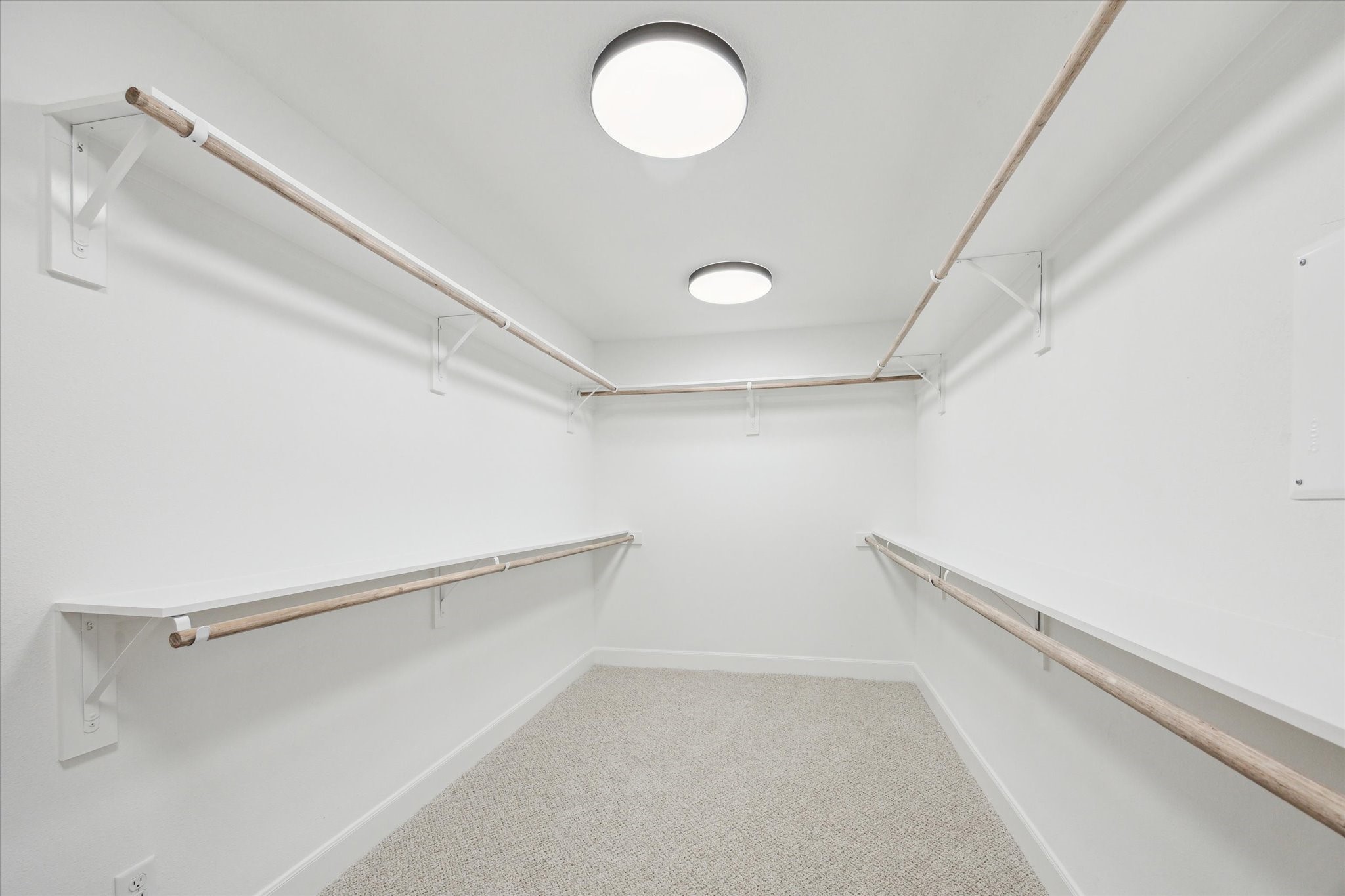 3834 Farm To Market Road 949 Cat Spring, TX 78933 - Photo 35 of 50 a view of an empty walk in closet
