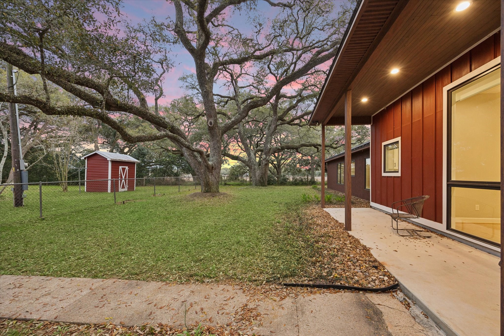 3834 Farm To Market Road 949 Cat Spring, TX 78933 - Photo 6 of 50 a front view of a house with a yard