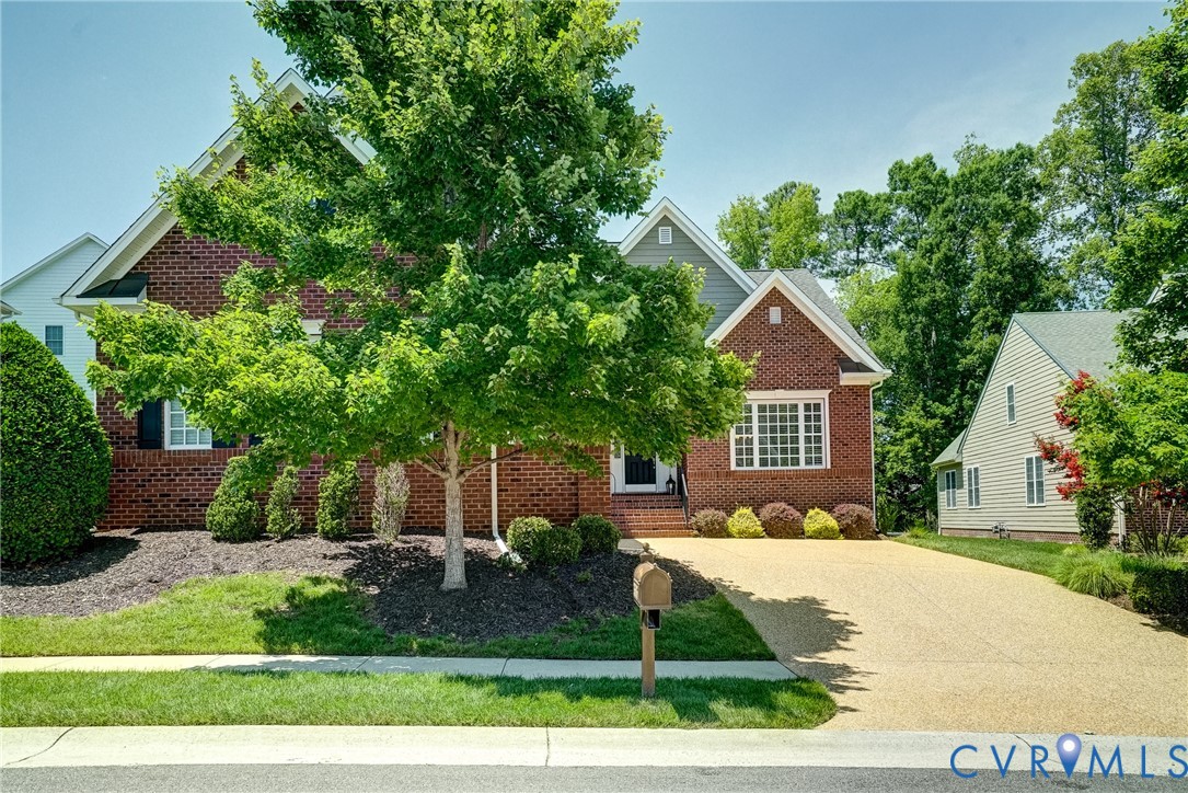 3606 Edenfield Road Midlothian, VA 23113 - Photo 3 of 67 Brick and siding exterior featuring white trim, mu