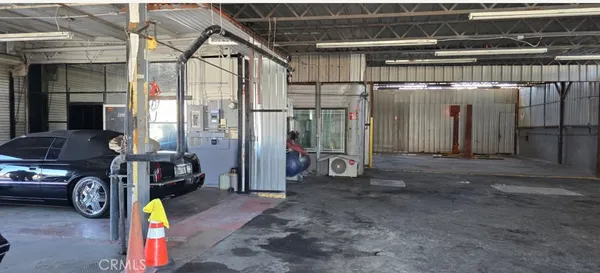 a view of car parked