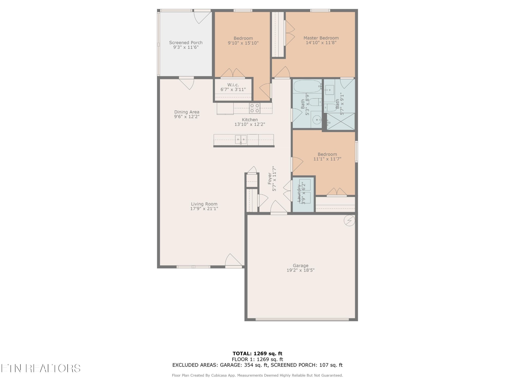 314 Two View Road Sevierville, TN 37863 - Photo 22 of 31 a picture of a floor plan