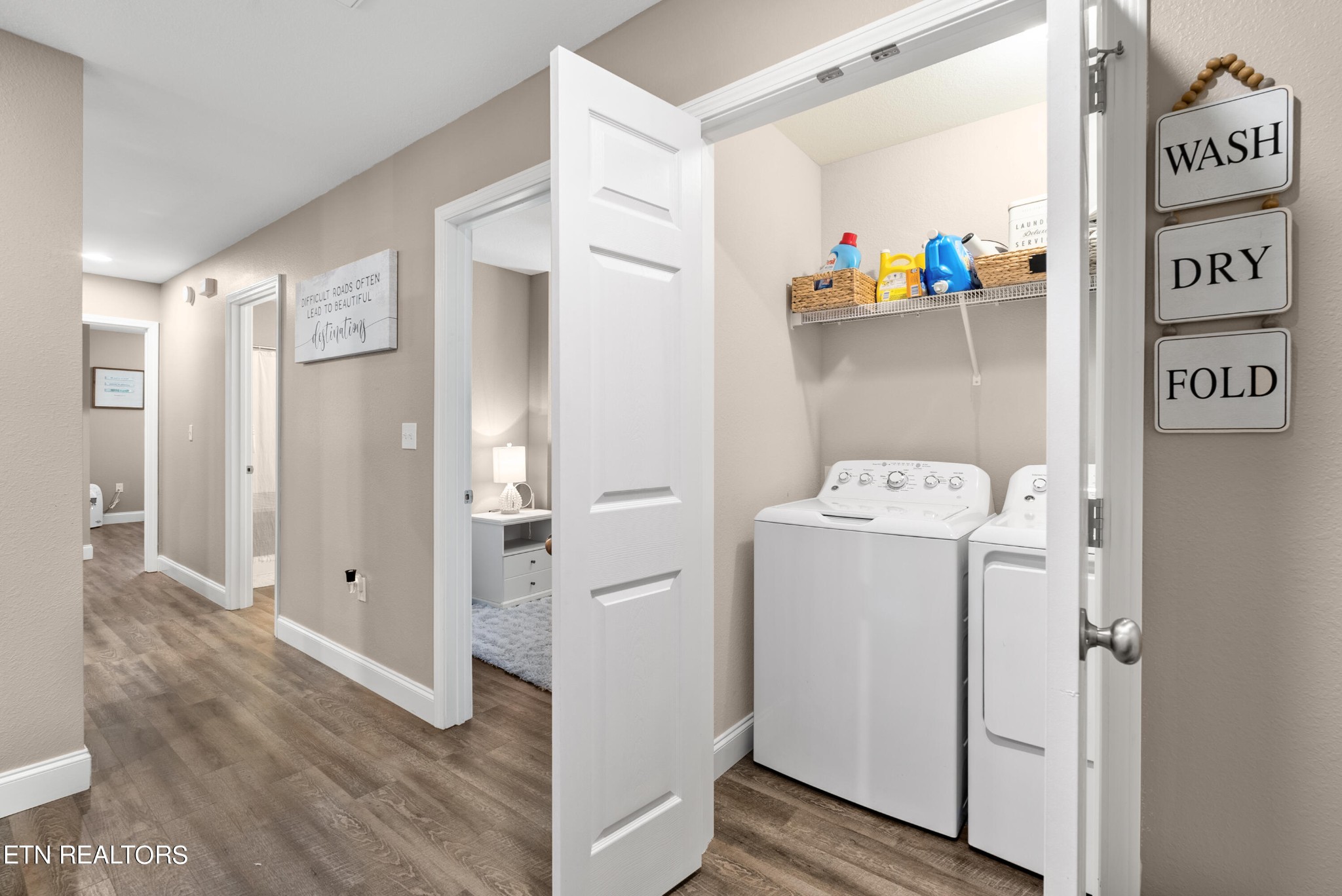 314 Two View Road Sevierville, TN 37863 - Photo 24 of 31 a view of storage room with washer and dryer