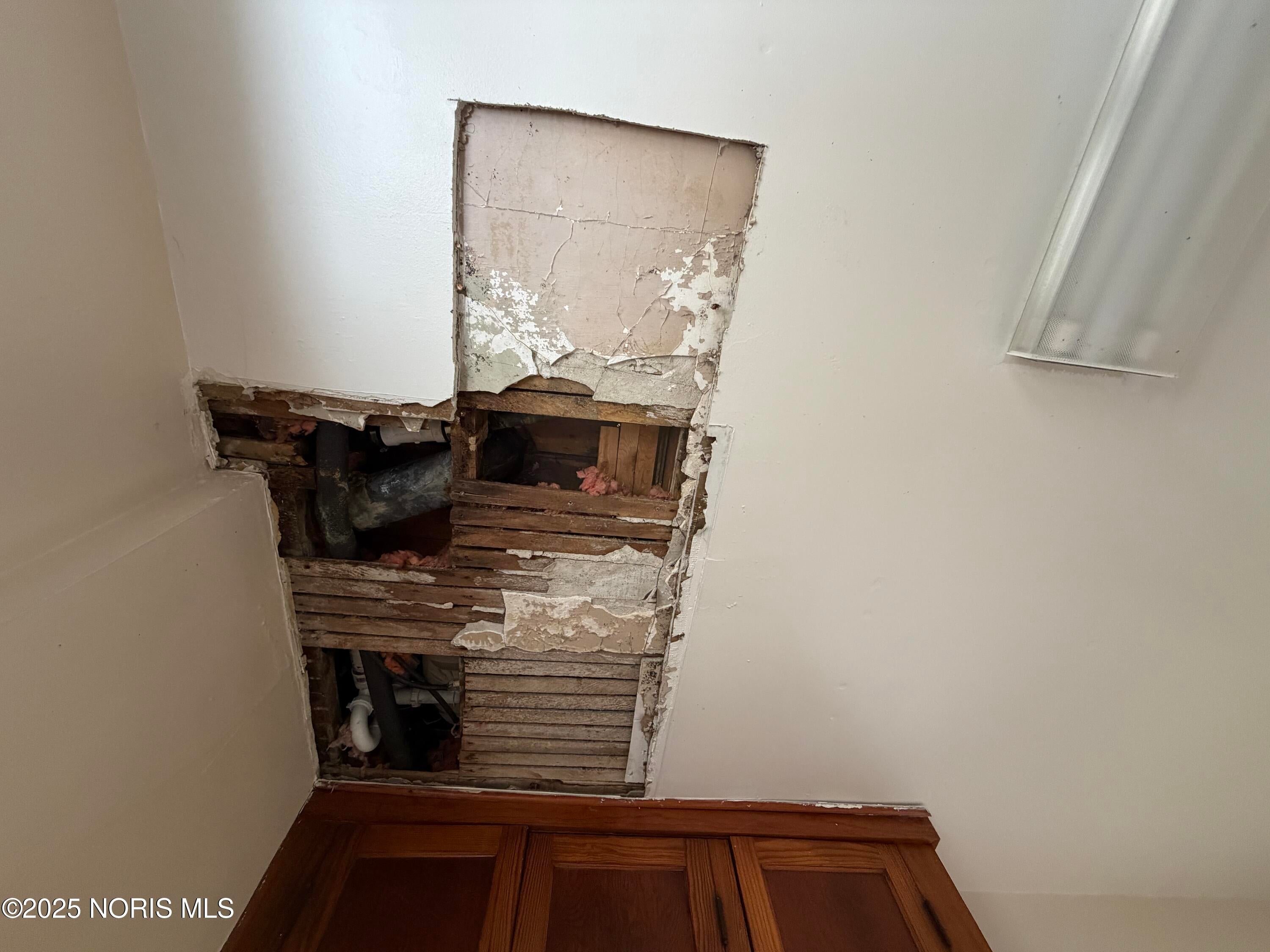 1752 Pilgrim Road Toledo, OH 43607 - Photo 18 of 18 Plumbing issue was repaired, ceiling wasn't fixed