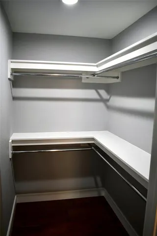 a close view of oven