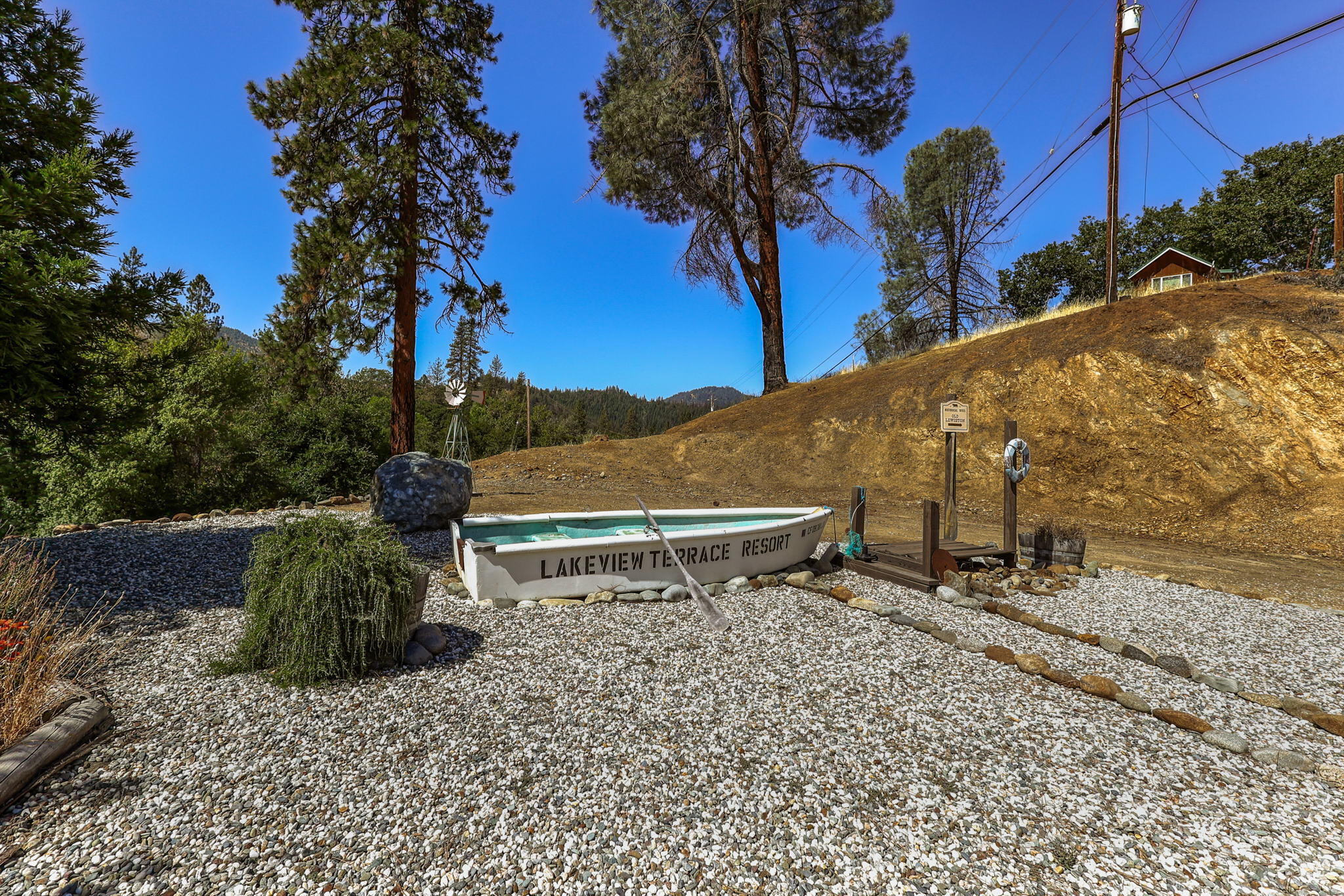 551 Lewiston Road Lewiston, CA 96052 - Photo 37 of 51 a view of outdoor space with garden and outdoor seating