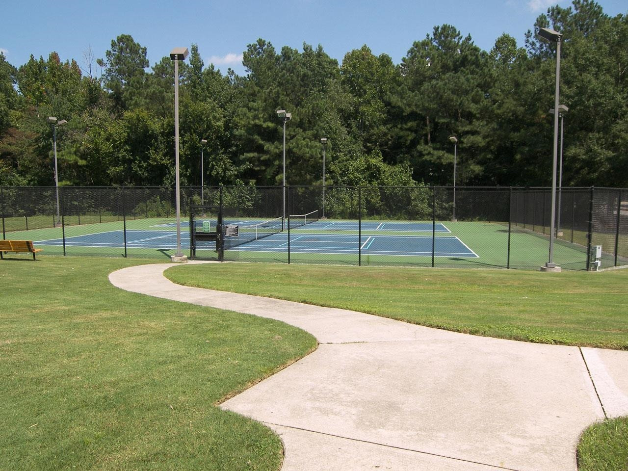4917 Liverpool Lane Raleigh, NC 27604 - Photo 28 of 30 Tennis Court