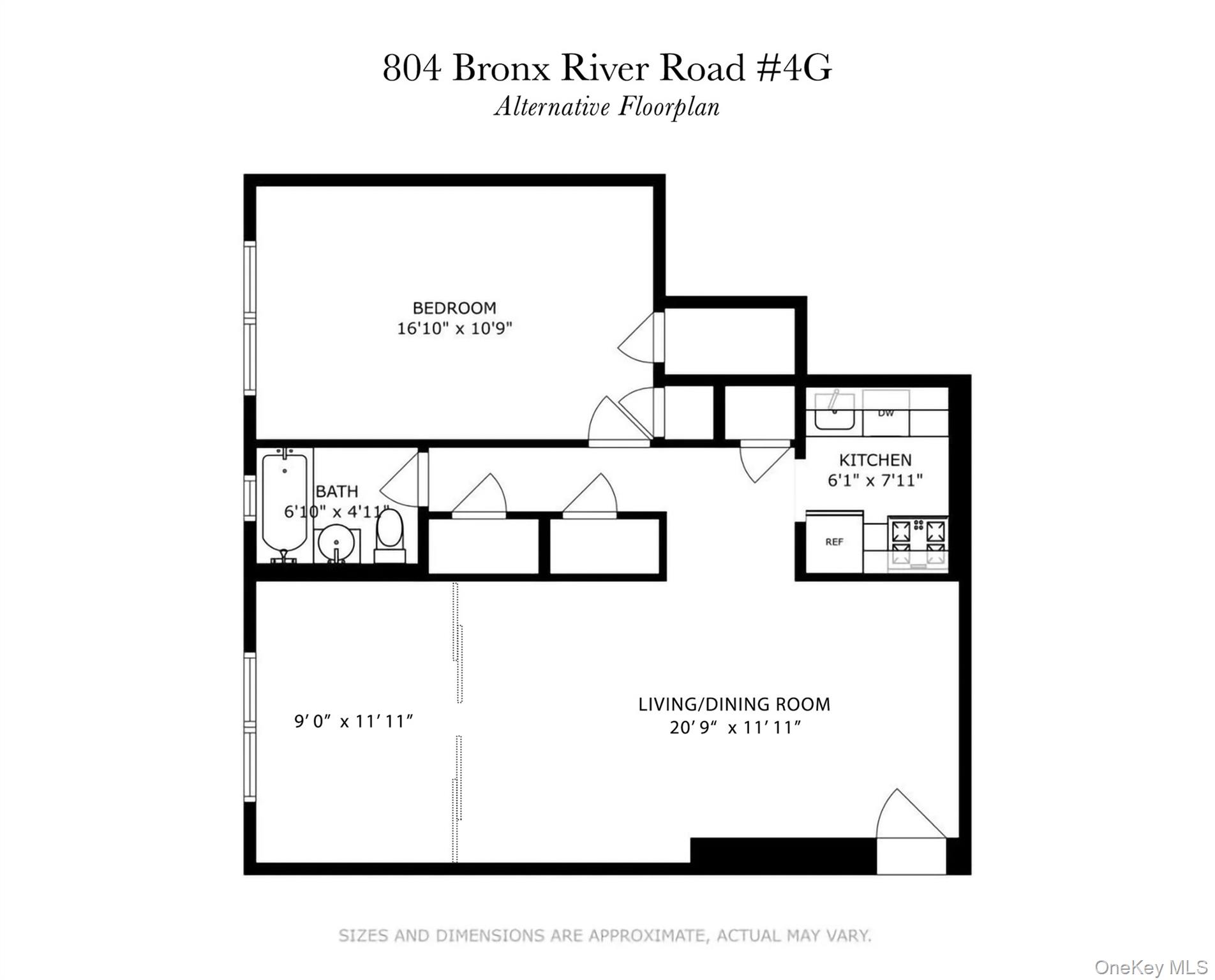 804 Bronx River Road, Unit 4G Bronxville, NY 10708 - Photo 11 of 11 a picture of a wall with white wall