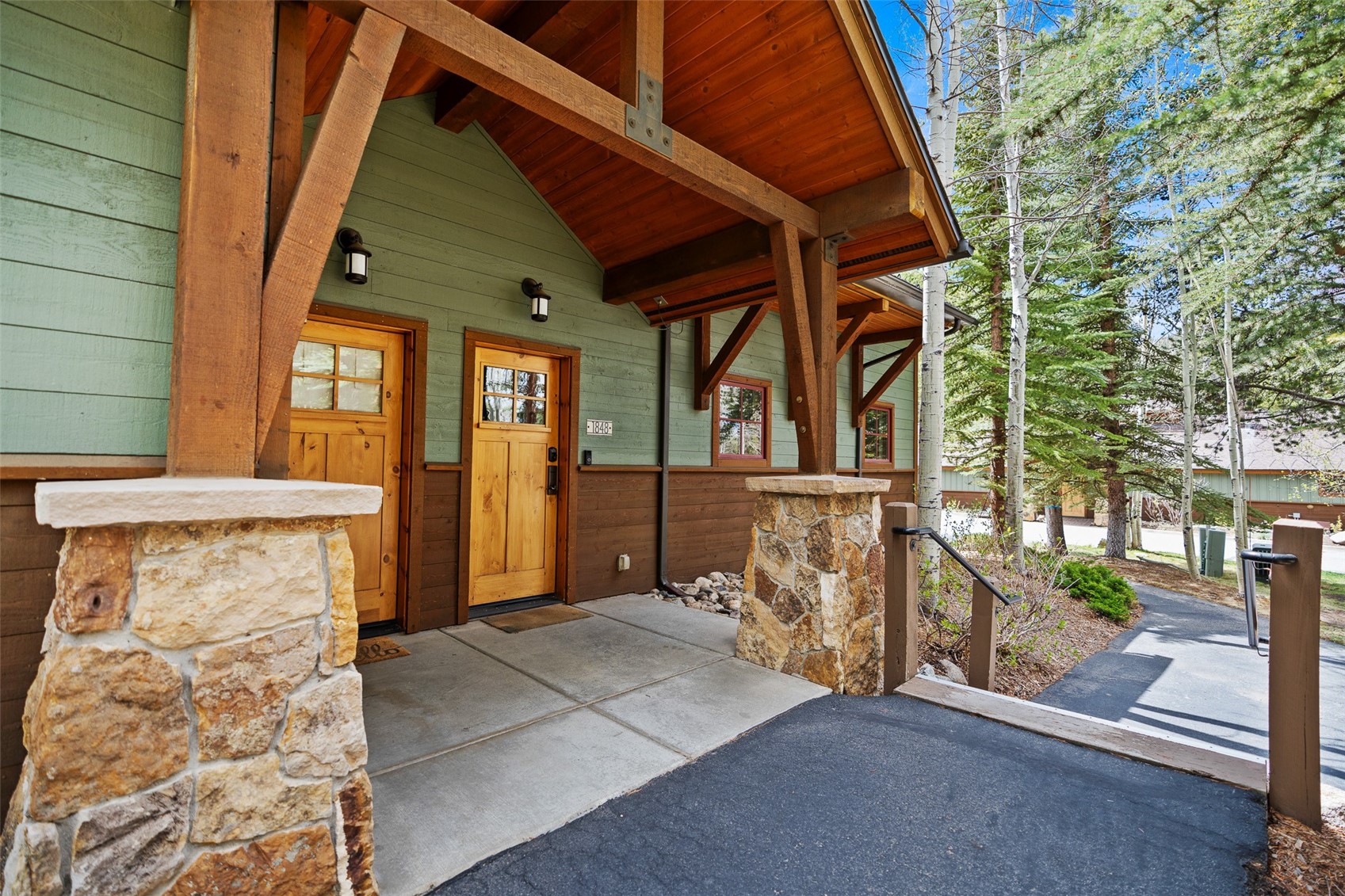 57 Lake Ridge Circle, Unit 1848 Keystone, CO 80435 - Photo 33 of 49 a view of a house with a street
