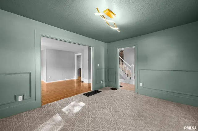 a view of empty room