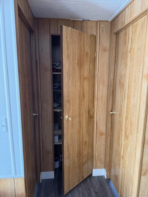 216 Imperial Avenue Thermal, CA 92274 - Photo 9 of 15 a view of a hallway with wooden floor