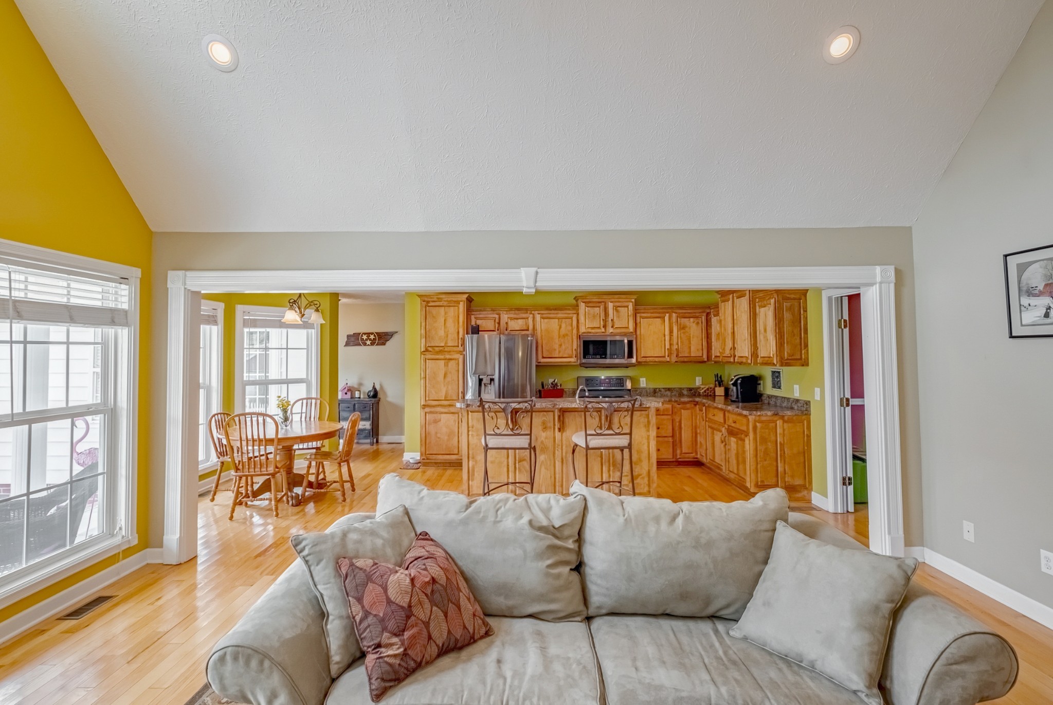 1043 Emerald Way Castalian Springs, TN 37031 - Photo 12 of 45 a living room with furniture and a large window