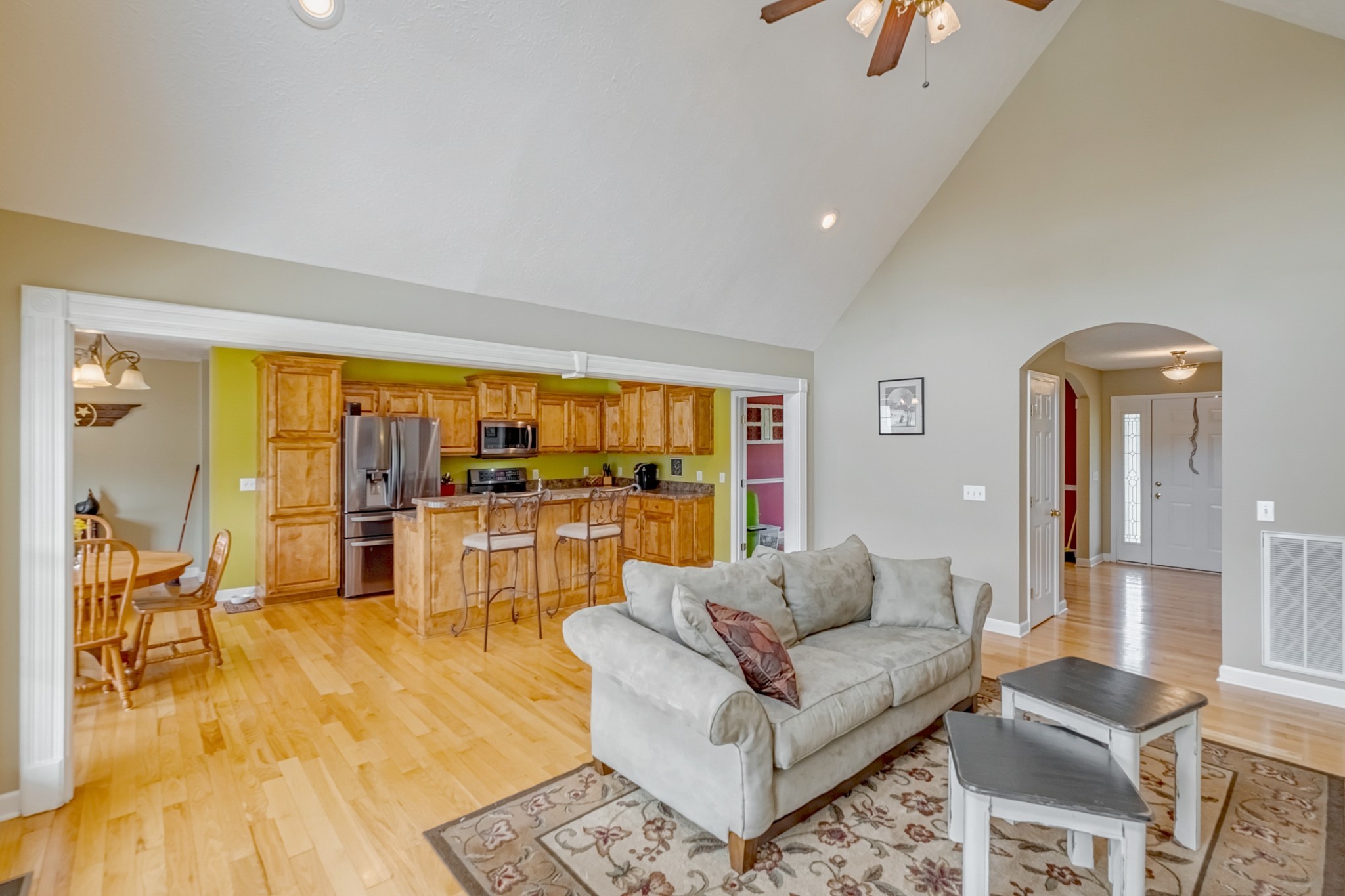 1043 Emerald Way Castalian Springs, TN 37031 - Photo 13 of 45 a living room with furniture and a large window