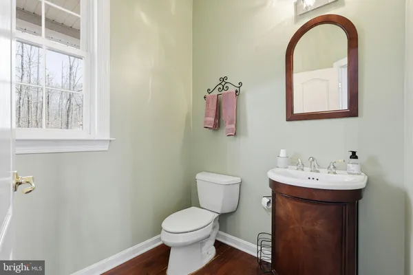 a living room with furniture and windows