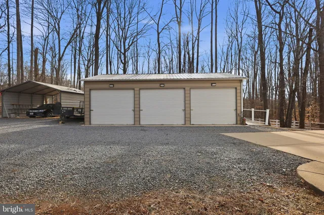 a house view with a backyard space