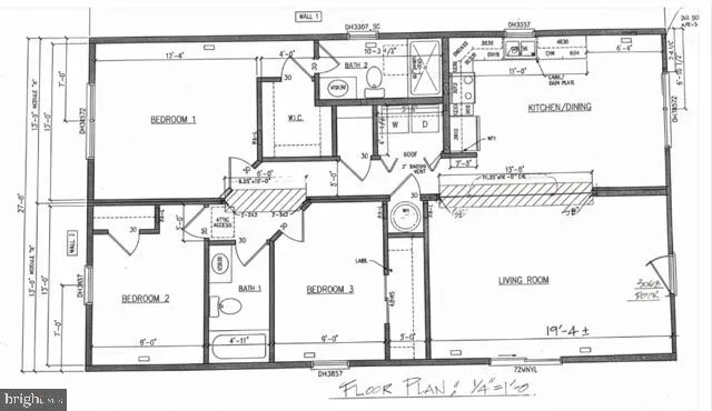 a picture of a bathroom with a window