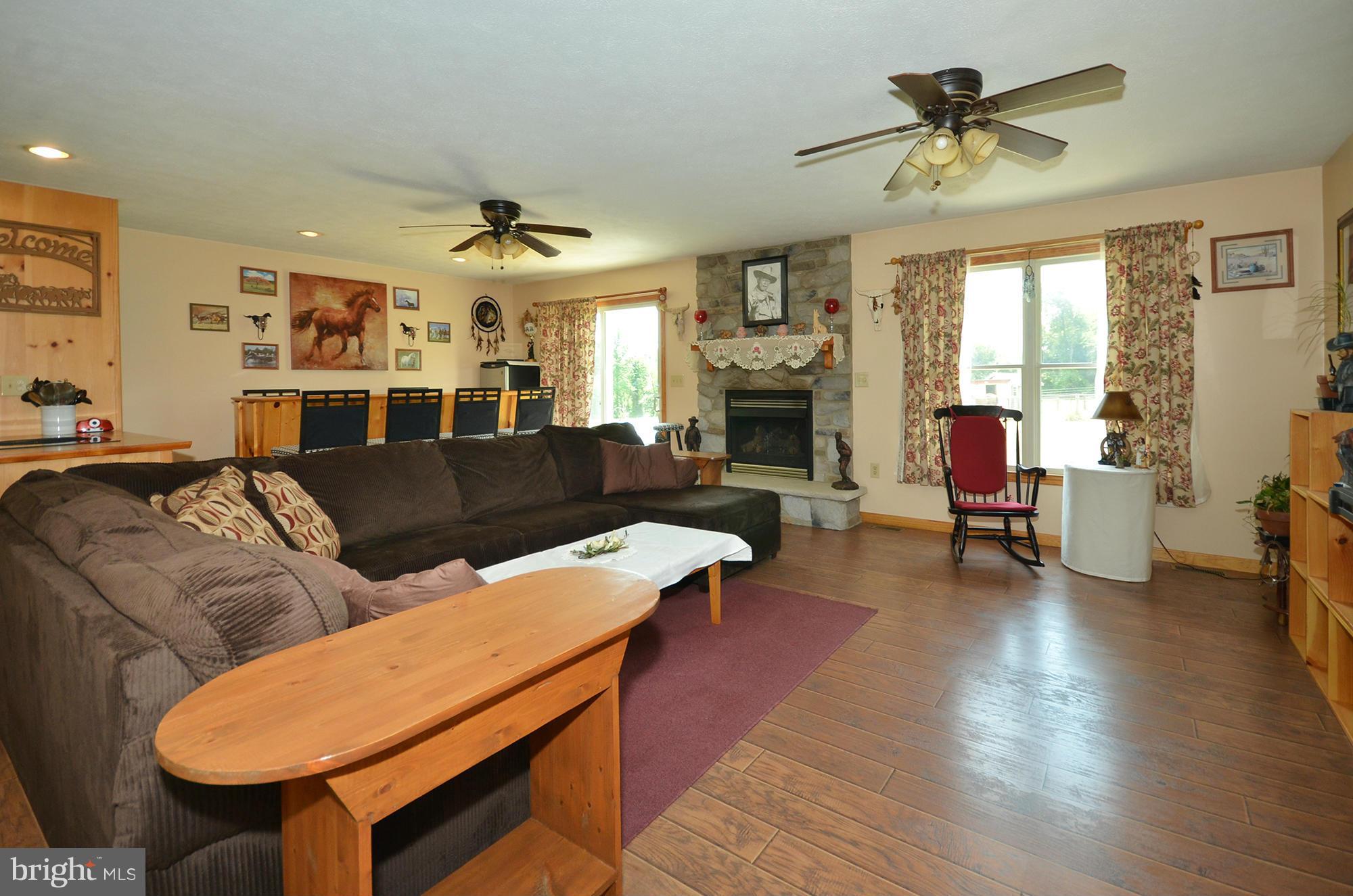 75 Kerr Lane Rising Sun, MD 21911 - Photo 16 of 30 Great room w/ stone gas fireplace and hearth