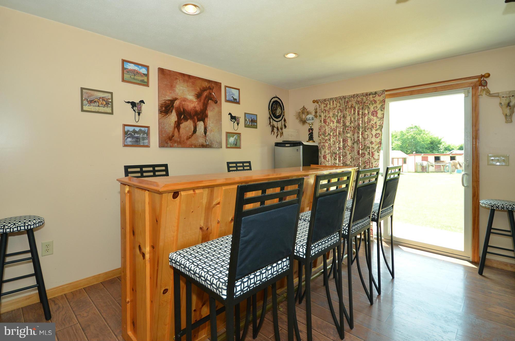 75 Kerr Lane Rising Sun, MD 21911 - Photo 19 of 30 Custom shuffle board bar and stools convey