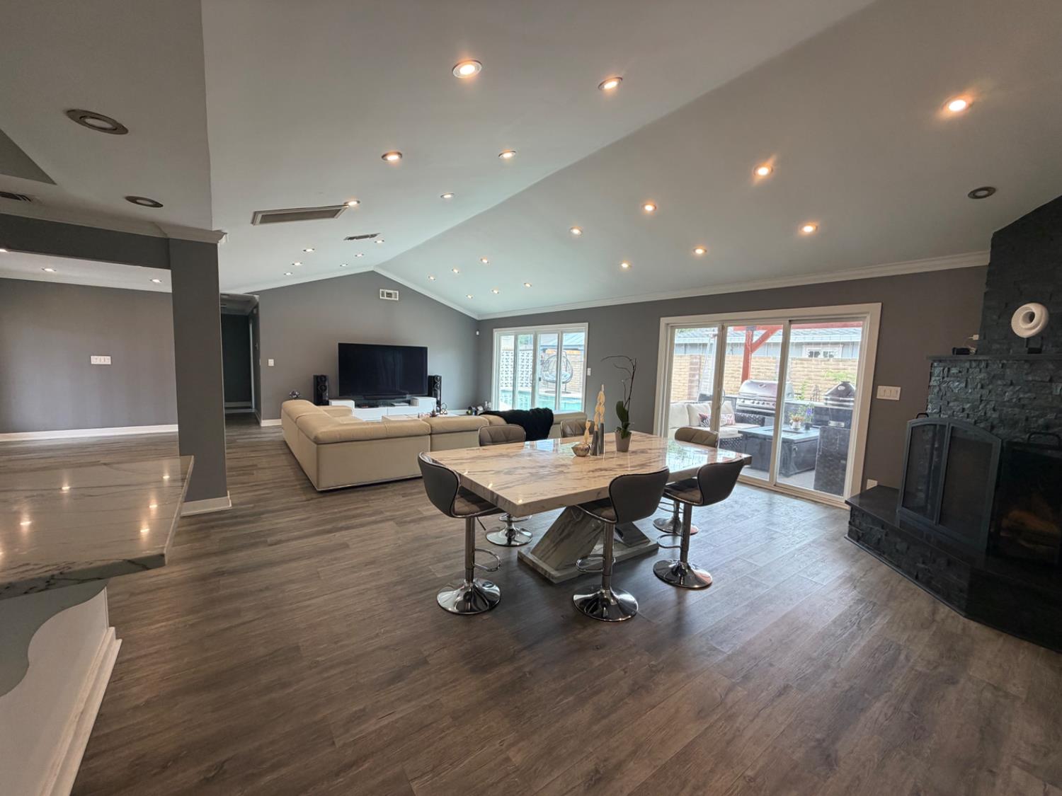 4448 Hackberry Lane Carmichael, CA 95608 - Photo 5 of 64 a living room with furniture and a wooden floor