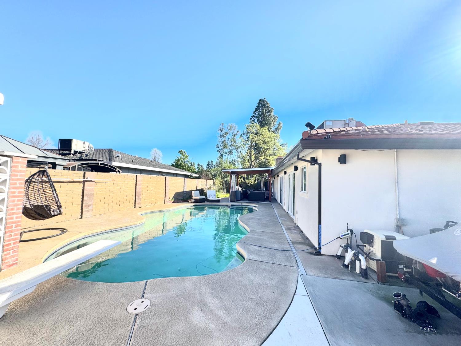 4448 Hackberry Lane Carmichael, CA 95608 - Photo 54 of 64 a view of a backyard with a patio